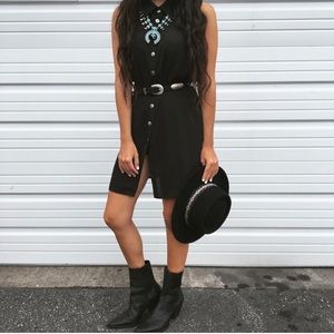 Gypsy warrior black dress